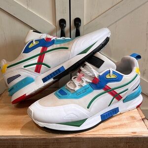 Puma Mirage Tech Game 'White Multi' Mens Size 9.5